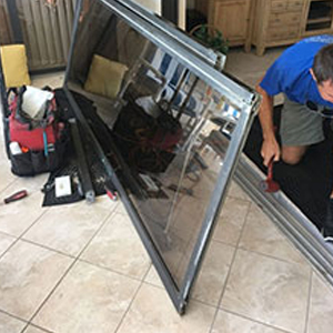 sliding glass door frame repair San Clemente